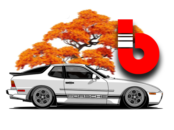 Porsche 944 End of Summer Festival Sticker